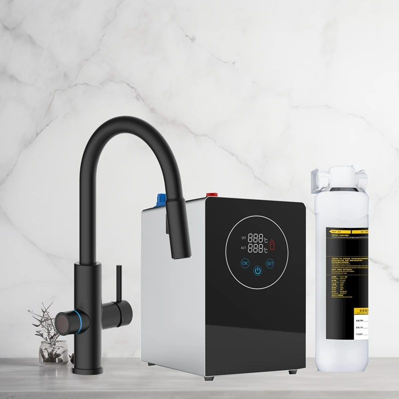 Instant Hot Water Dispenser Under Sink Smart LED Faucet Hot and Cold Water Dispenser Faucet Instant Hot Water Dispenser Under Sink Smart LED Faucet Hot and Cold Water Dispenser Faucet